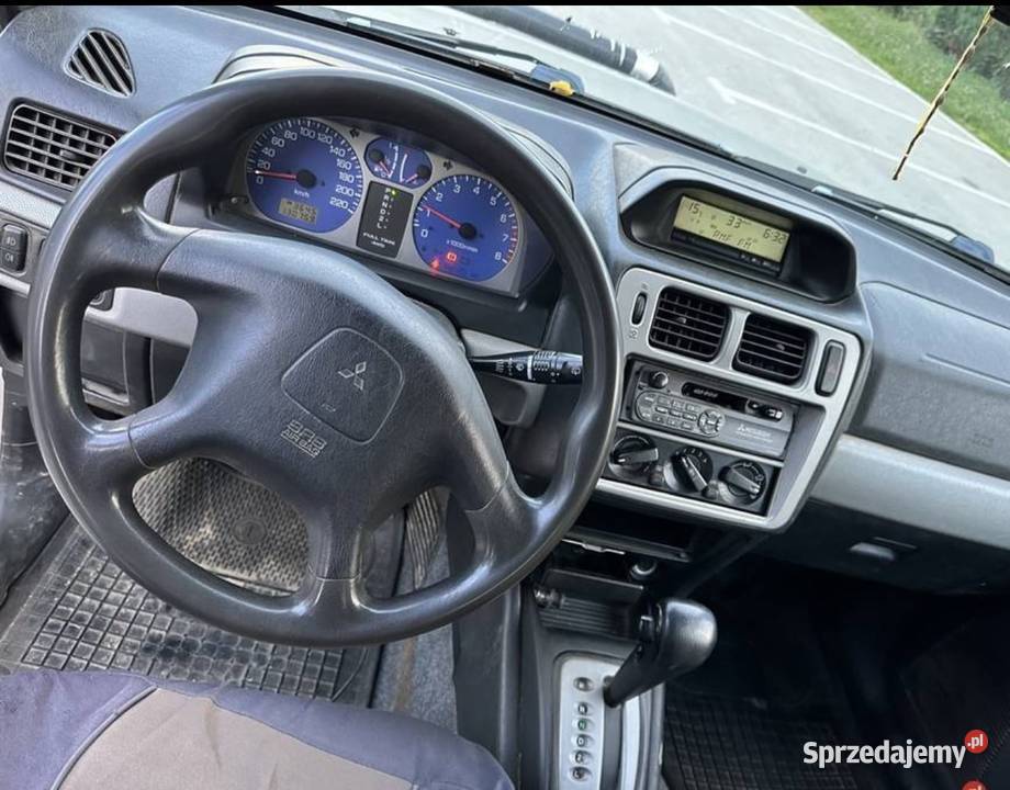 Mitsubishi pajero pinin 18 benzyna 2003r 4x4 nieuszkodzony Pilzno
