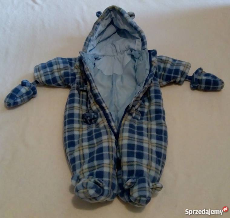 Kombinezon ze stópkami kapturem rękawiczkami 36 Rogoźnik