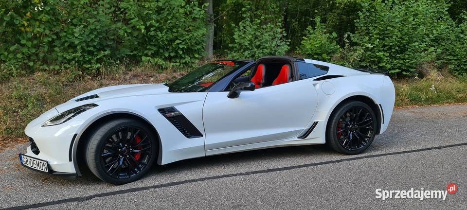 Chevrolet Corvette Z06 2LZ 62 V8 Targa centralny zamek Starogard Gdański