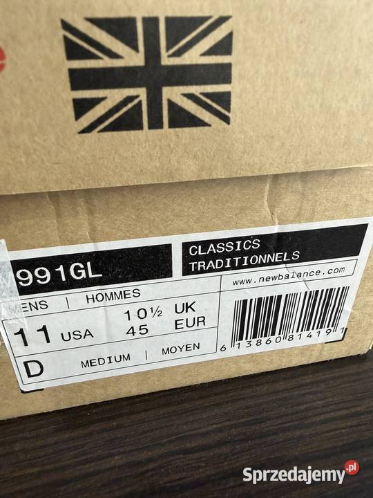 ButySneakersy Balance M991GL Madie In UK Kraków
