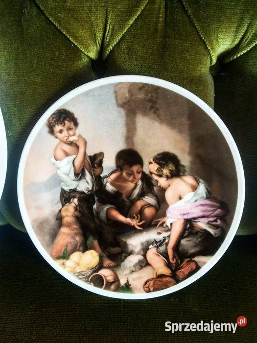 Talerz z motywem z obrazu
Murillo Selltmann Porcelana i szkło Gdańsk
