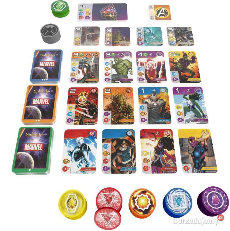 Splendor Marvel gra planszowa na prezent nowa pełna Gdynia