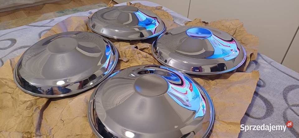 NOWE KOŁPAKI DEKLE CHROM SYRENA 105 105L 104 Pozostałe Świdnica