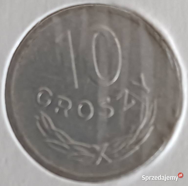 10 Groszy 1969 r PRL ładny stan wielkopolskie Konin