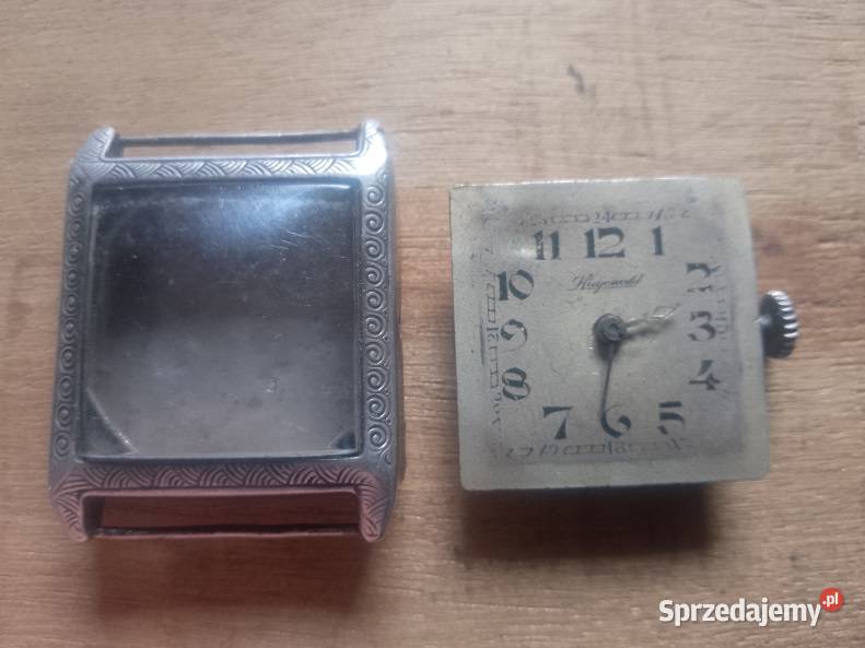 Zegarek srebrny stary warmińsko-mazurskie Milejewo