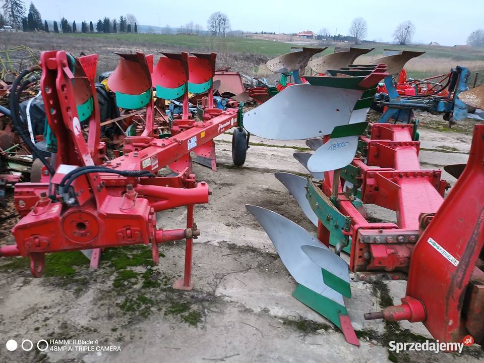 pług kverneland 4 obrotowy Węgorzewo