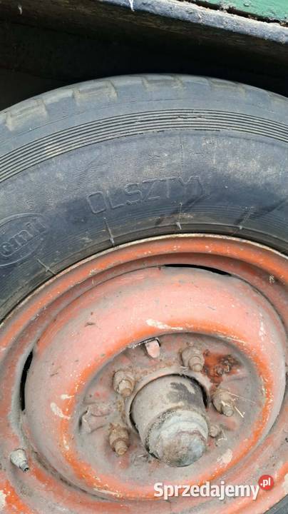 Kołówka przyczepa jedno osiowa balajda do nieuszkodzony łódzkie Mokrsko