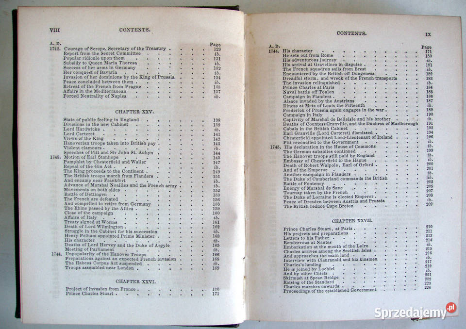 HISTORY OF ENGLAND VOL III IV 7 by Lord Mahon Limanowa