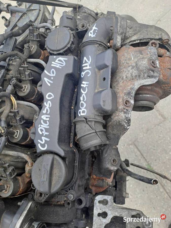 Citroen Peugot 16 HDi 109 silnik kompletny kod Jastrzębie-Zdrój sprzedam