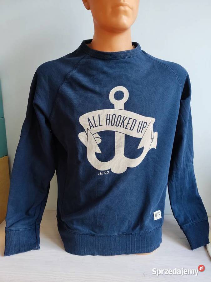 Bluza Jack Jones z grafiką kotwicy Głuchołazy