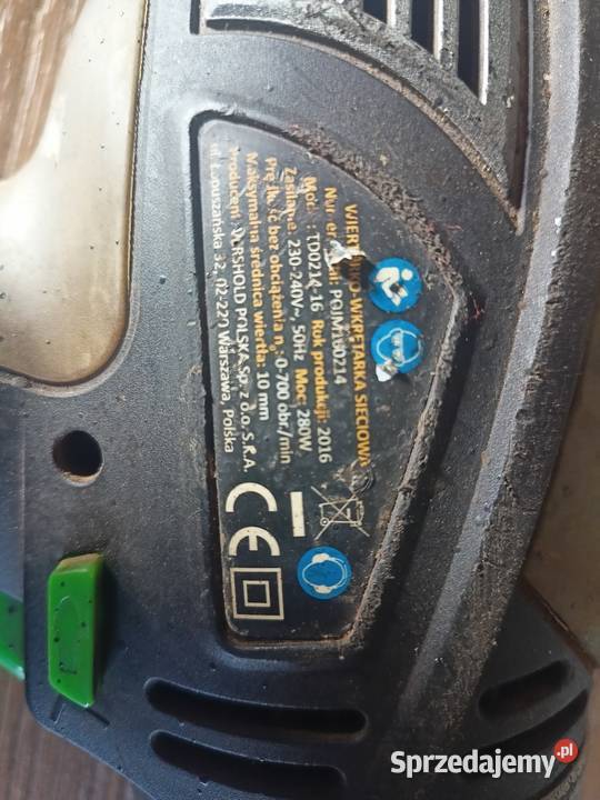 Wkrętarka elektryczna Radomyśl Wielki sprzedam