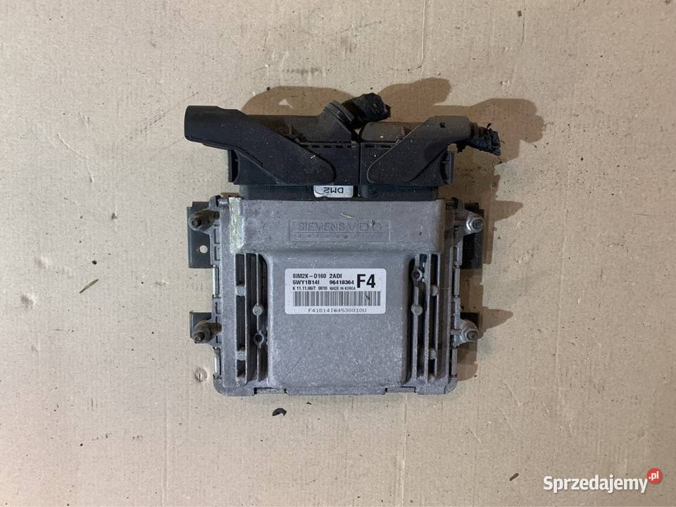 96418364 komputer sterownik silnika Chevrolet Szczecin