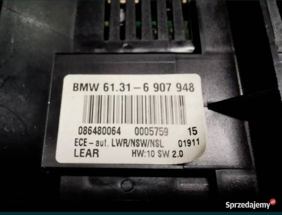 Włącznik świateł BMW e46 Panele sterowania, przełączniki Żory sprzedam