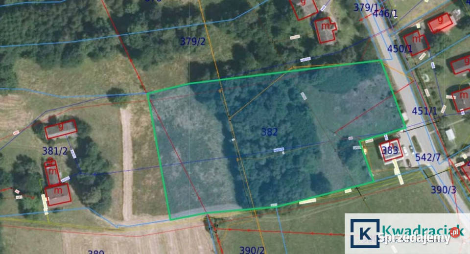 Grunt Korczyna 8208m2 sprzedam