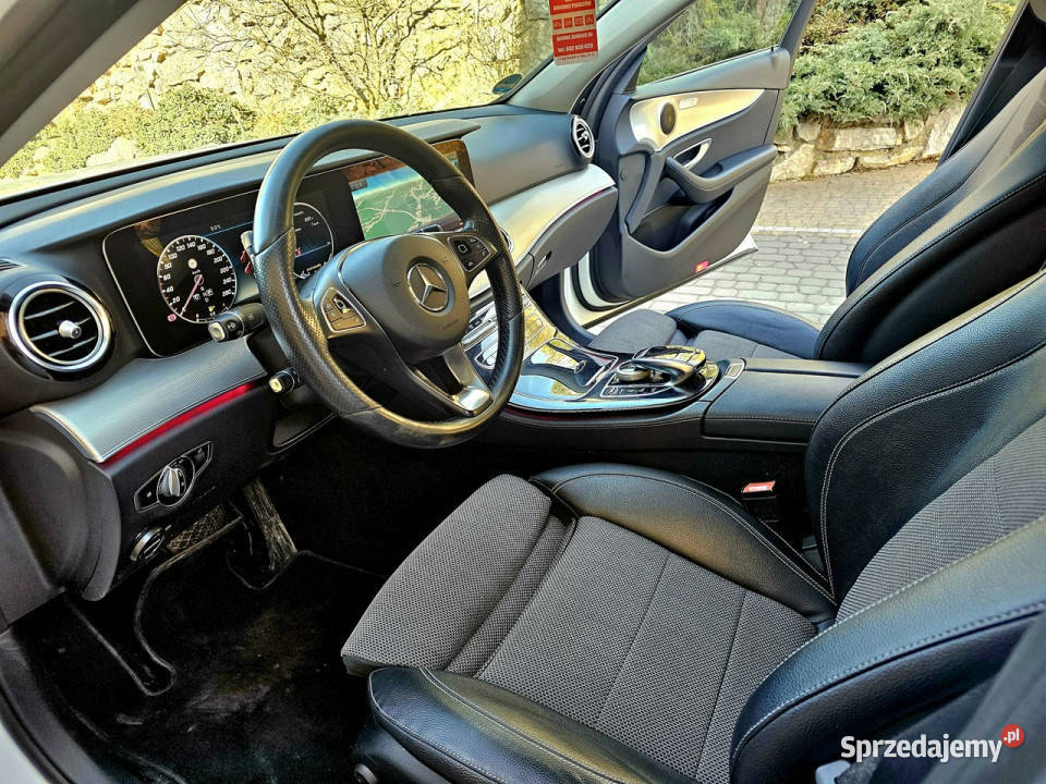 Mercedes E 220 195 Avangarda Wirtual Ambiente garażowany Zagnańsk