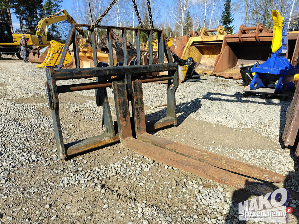 Widły JCB do koparki ładowarki telehandlera pod