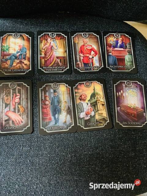 Fin De Siecle Kipper karty wyrocznia Lenormand Warszawa