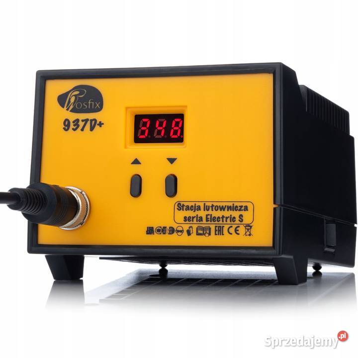 Stacja Lutownicza 937D 60W 200480C 10 Grotów