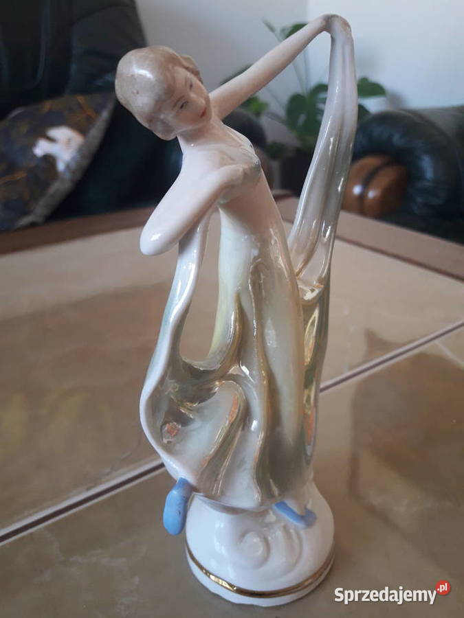 Baletnica porcelana art deco Janów Lubelski