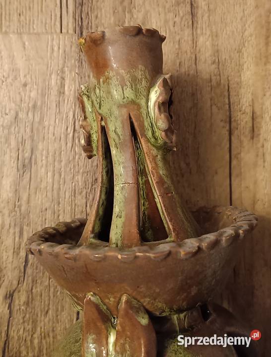 Dekoracyjny elektryczny świecznik Stary zamek małopolskie Zbylitowska Góra