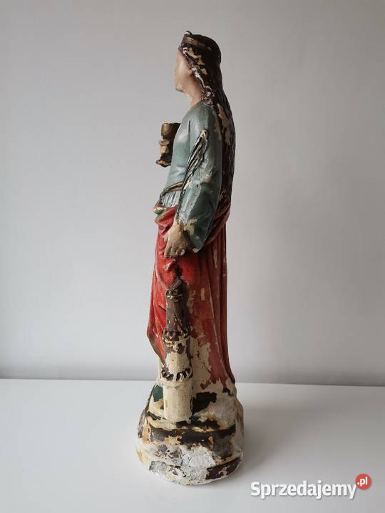 Stara unikatowa przedwojenna gipsowa figurka Katowice