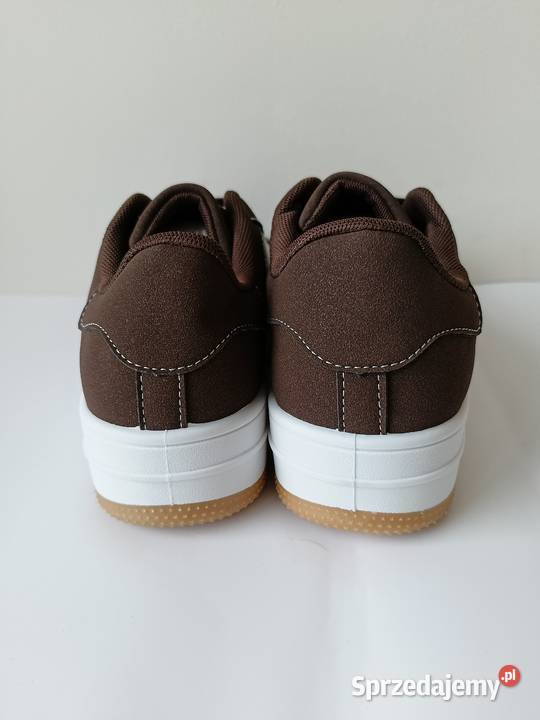 Sneakersy damskie brązowe rozmiar 40 wkładka 26 Gdynia