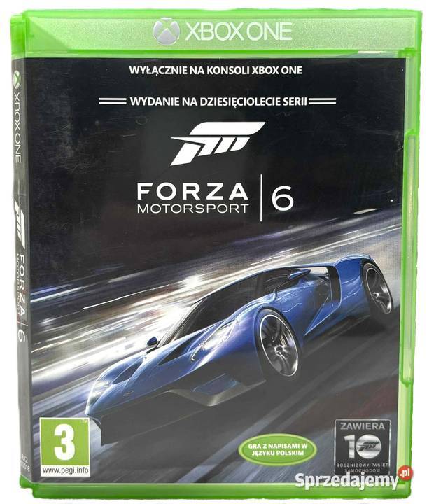 Gra Xbox One Forza Motorsport 6 sprzedam