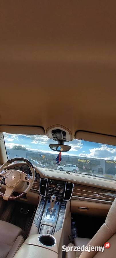 Panamera Mocca jasna skóra dolnośląskie Trzebnica sprzedam