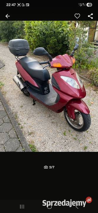 Daelim Otello 125 nieuszkodzony Motocykle, skutery, quady Sosnowica