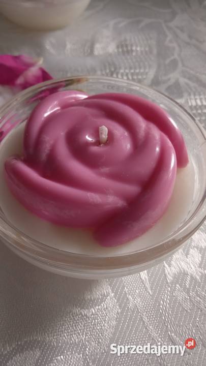 MAŁE ŚWIECE SOJOWE W CZARECZKACH ZE SZKŁA Piła