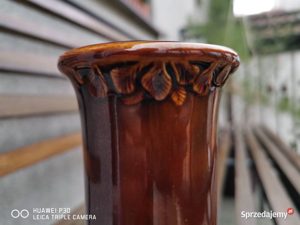 Wazon Pruszków brazowy Czarne sprzedam
