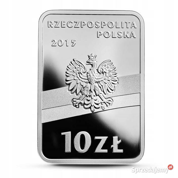 moneta Polska 10 złotych 2015 Numizmatyka mazowieckie Warszawa