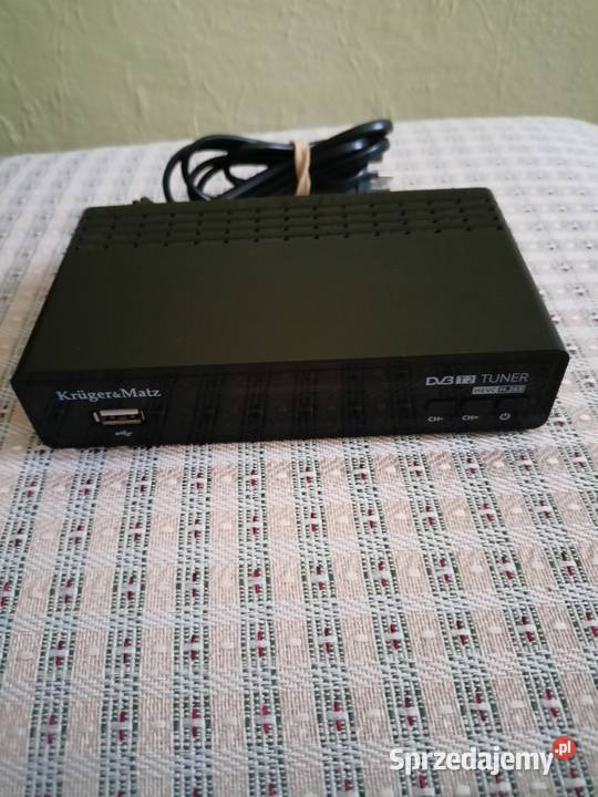 Tuner DVBT2 H265 HEVC KrugerMatz Kłodzko