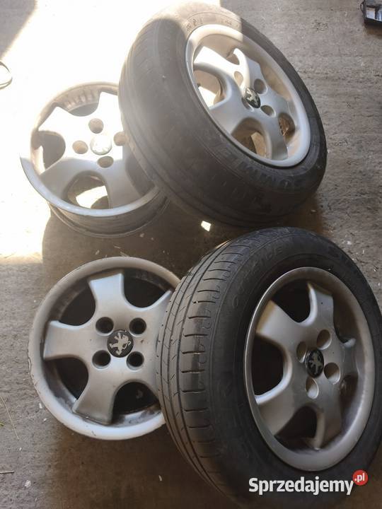 Komplet felg aluminiowych 15 Peugeot Citroen z