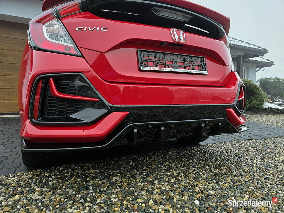 Honda Civic serwis ASO szyberdach nawigacja X ogranicznik prędkości Rydułtowy