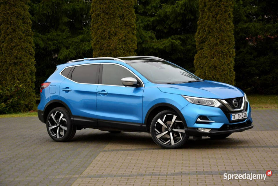 Nissan Qashqai Tekna FullLed Navi Kamera360 BLiS garażowany Ostrów Mazowiecka