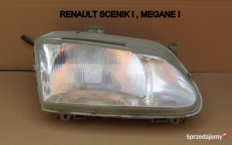 LAMPA PRZEDNIA LEWAPRAWA RENAULT MEGANE ISCENIC Mysłaków