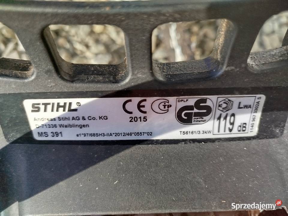 Piła spalinowa Stihl MS 391