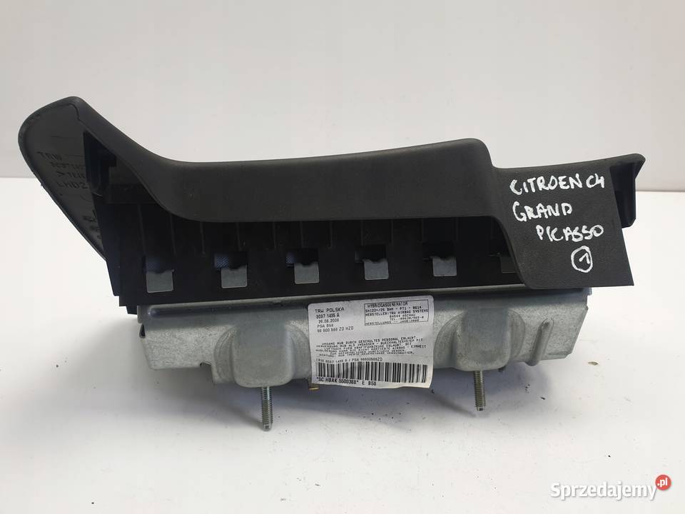 Citroen C4 Picasso PODUSZKA POWIETRZNA kolanowa Pozostałe Wyposażenie wnętrza Rudka