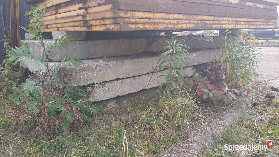 Na sprzedaż używane płyty drogowe Kraków