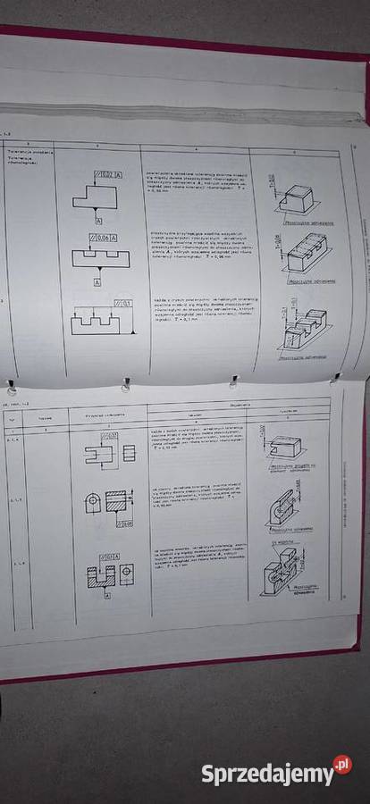 Zbiór Norm Rysunek Techniczny Oryginalny Poznań