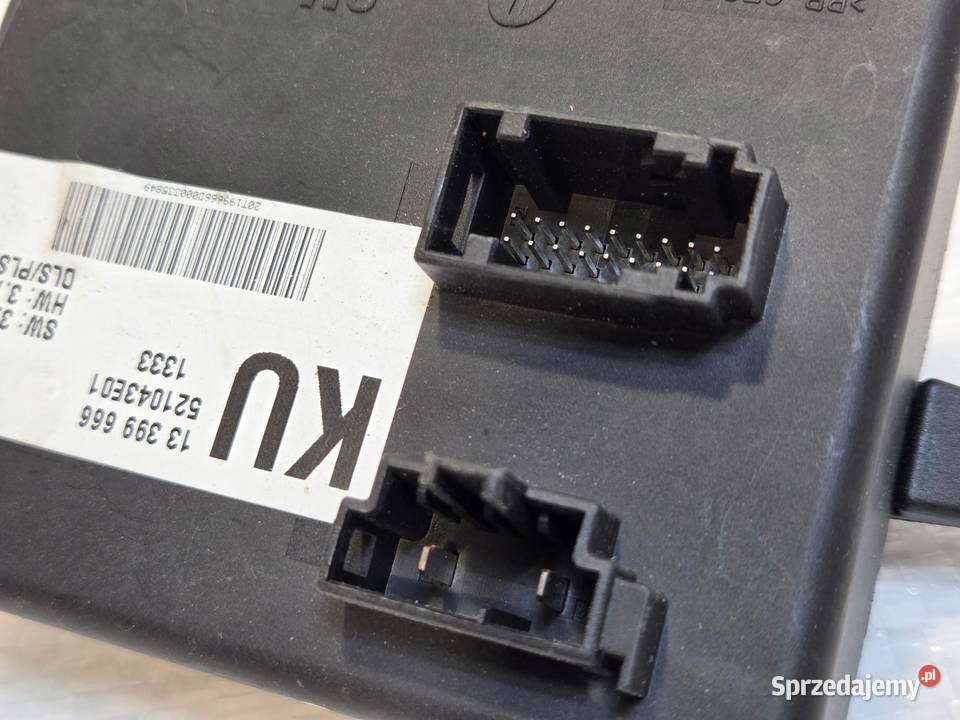 MODUŁ STEROWNIK ŚWIATEŁ 13399666 OPEL INSIGNIA A Komputery