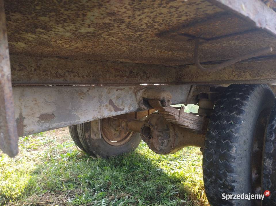 Sprzedam przyczepę jednoosiową 45 tony Ostrowiec Świętokrzyski