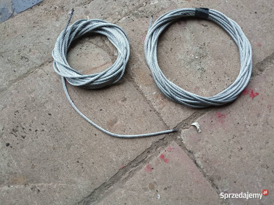 lina stalowa 4 mm Pozostałe Jastrząb sprzedam