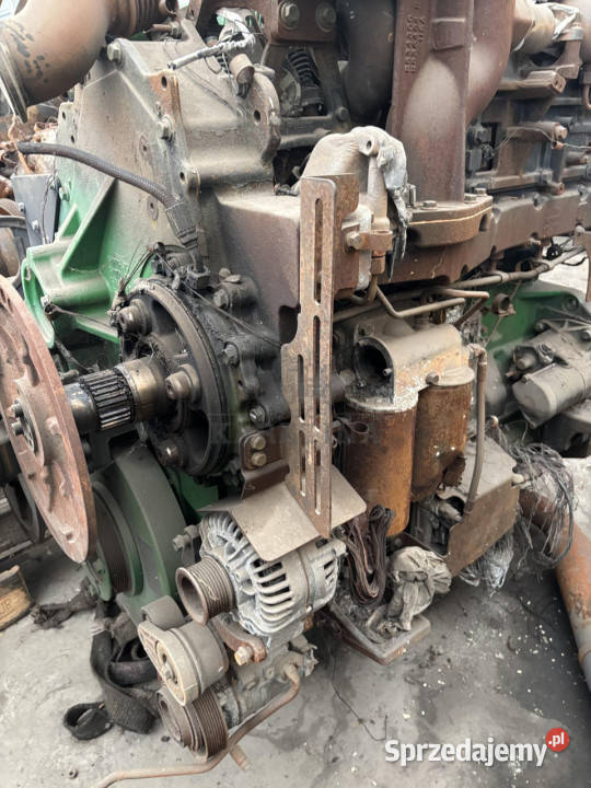 John Deere 6135RW405 Silnik Słupek Blok Kolektor wielkopolskie