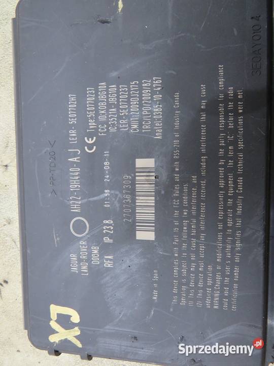 MODUŁ STEROWNIK JAGUAR XJ X351 ah2219h440aj