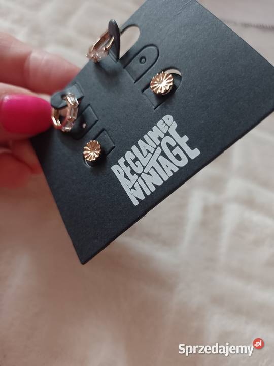 Zestaw dwóch par kolczyków kolczyki z Londynu Dla kobiet Kraków