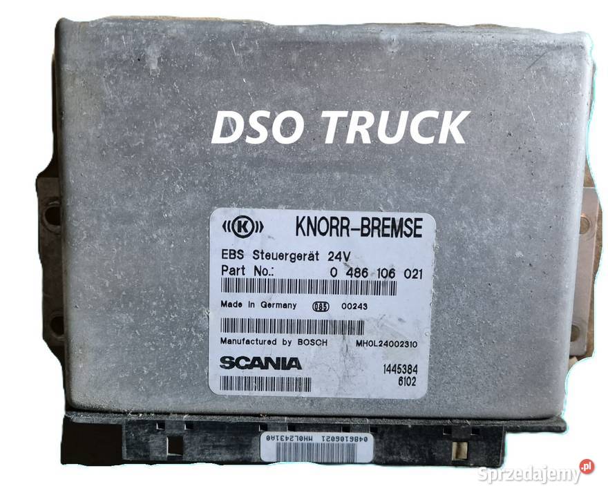 Komputer sterownik kaseta EBS 1445384 KNORR Zawichost sprzedam