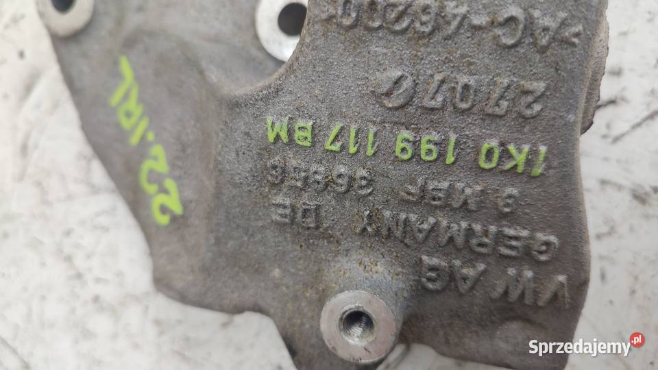 22ŁAPA UCHWYT MOCOWANIE SKRZYNI 1K0199117BM VW Włoszczowa