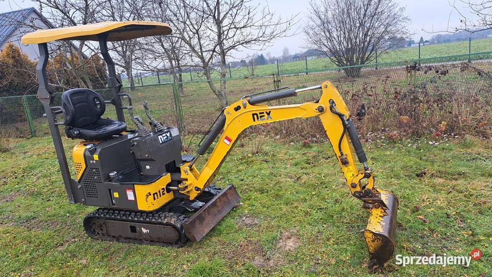 Minikoparka Nex N12 1200 silnik Yanmar 3TNV70 Cieszyn